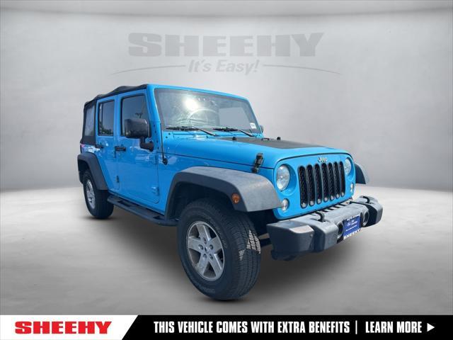 used 2017 Jeep Wrangler Unlimited car, priced at $17,950