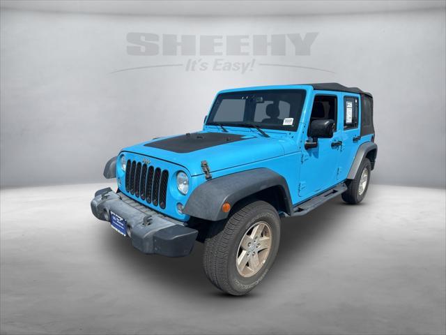 used 2017 Jeep Wrangler Unlimited car, priced at $17,950
