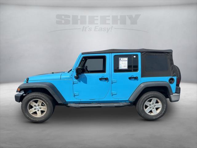 used 2017 Jeep Wrangler Unlimited car, priced at $17,950