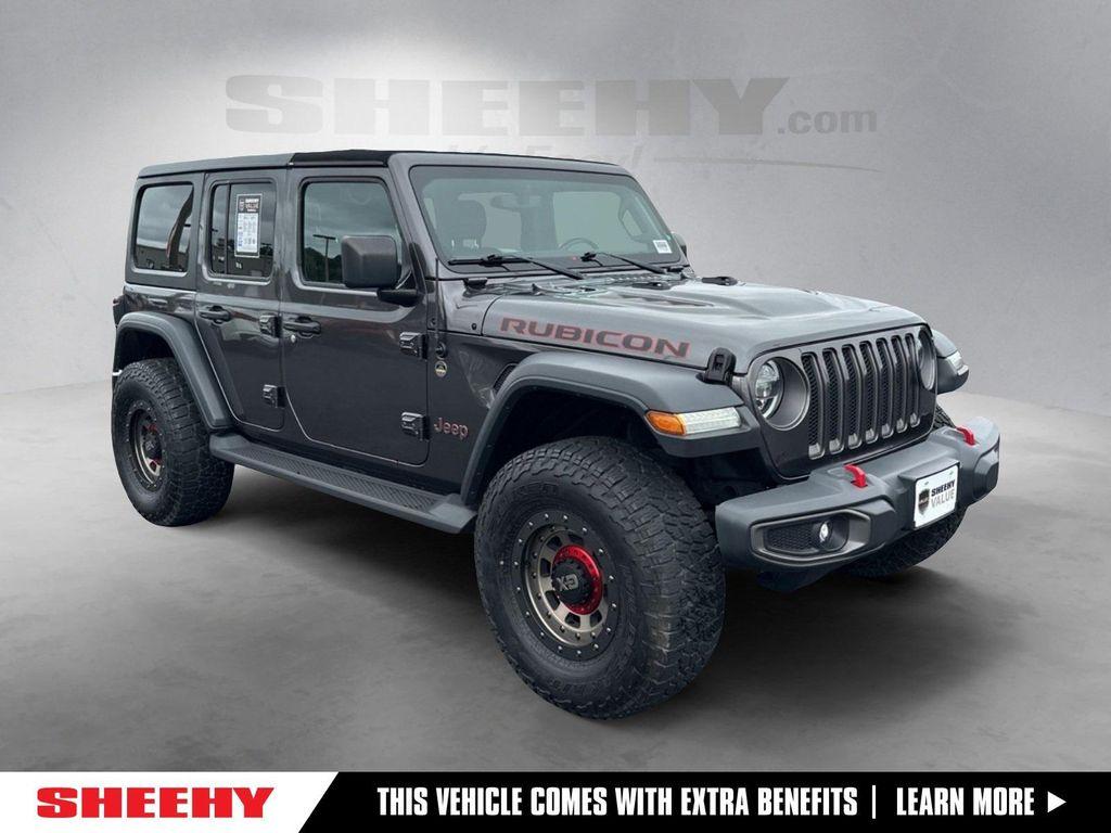 used 2020 Jeep Wrangler Unlimited car, priced at $37,500