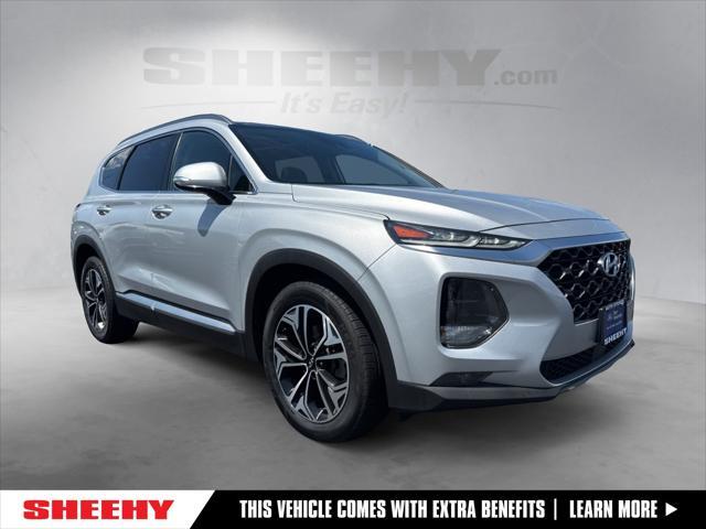 used 2019 Hyundai Santa Fe car, priced at $17,750