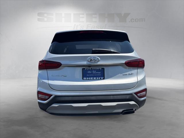 used 2019 Hyundai Santa Fe car, priced at $17,750