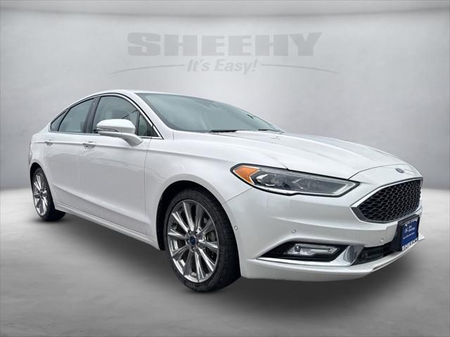 used 2017 Ford Fusion car, priced at $13,950