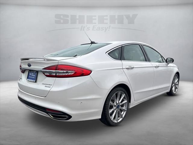 used 2017 Ford Fusion car, priced at $13,950