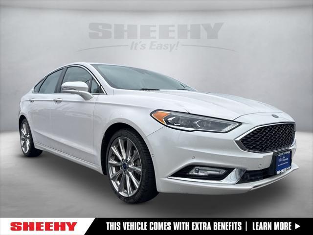 used 2017 Ford Fusion car, priced at $13,950