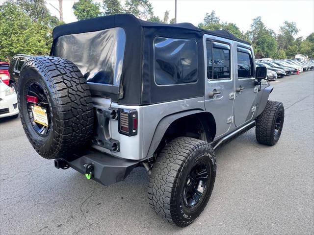 used 2017 Jeep Wrangler Unlimited car, priced at $18,999