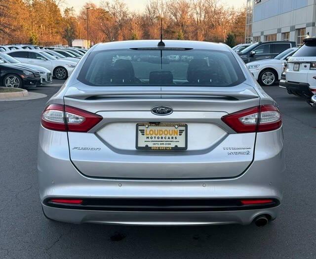 used 2015 Ford Fusion Hybrid car, priced at $5,499