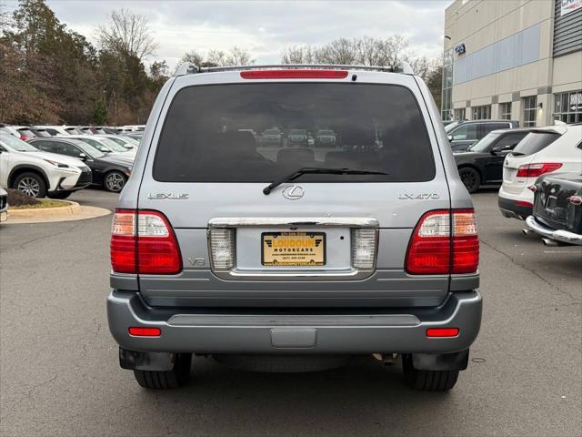 used 2005 Lexus LX 470 car, priced at $15,999