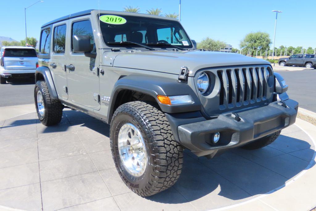 used 2019 Jeep Wrangler Unlimited car, priced at $24,895