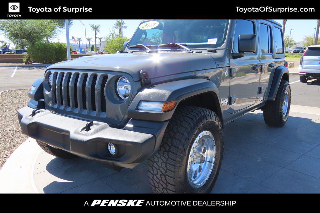 used 2019 Jeep Wrangler Unlimited car, priced at $24,895
