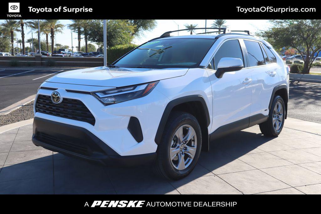 used 2025 Toyota RAV4 Hybrid car, priced at $34,261