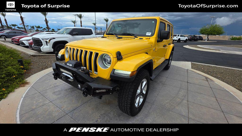 used 2018 Jeep Wrangler Unlimited car, priced at $23,309