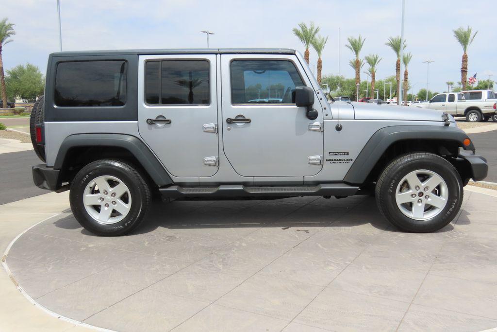 used 2015 Jeep Wrangler Unlimited car, priced at $15,447