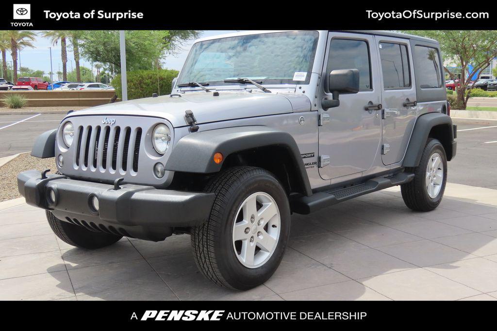 used 2015 Jeep Wrangler Unlimited car, priced at $15,447