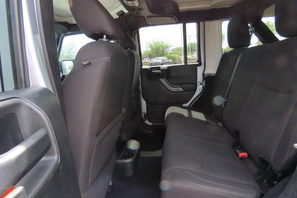 used 2015 Jeep Wrangler Unlimited car, priced at $15,447
