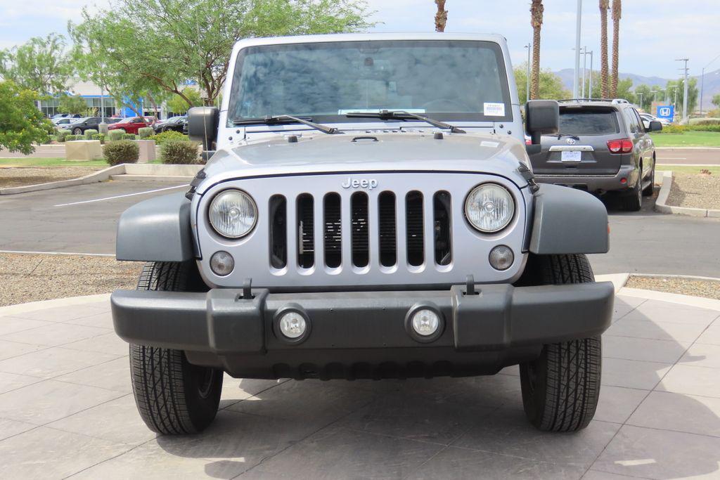 used 2015 Jeep Wrangler Unlimited car, priced at $15,447
