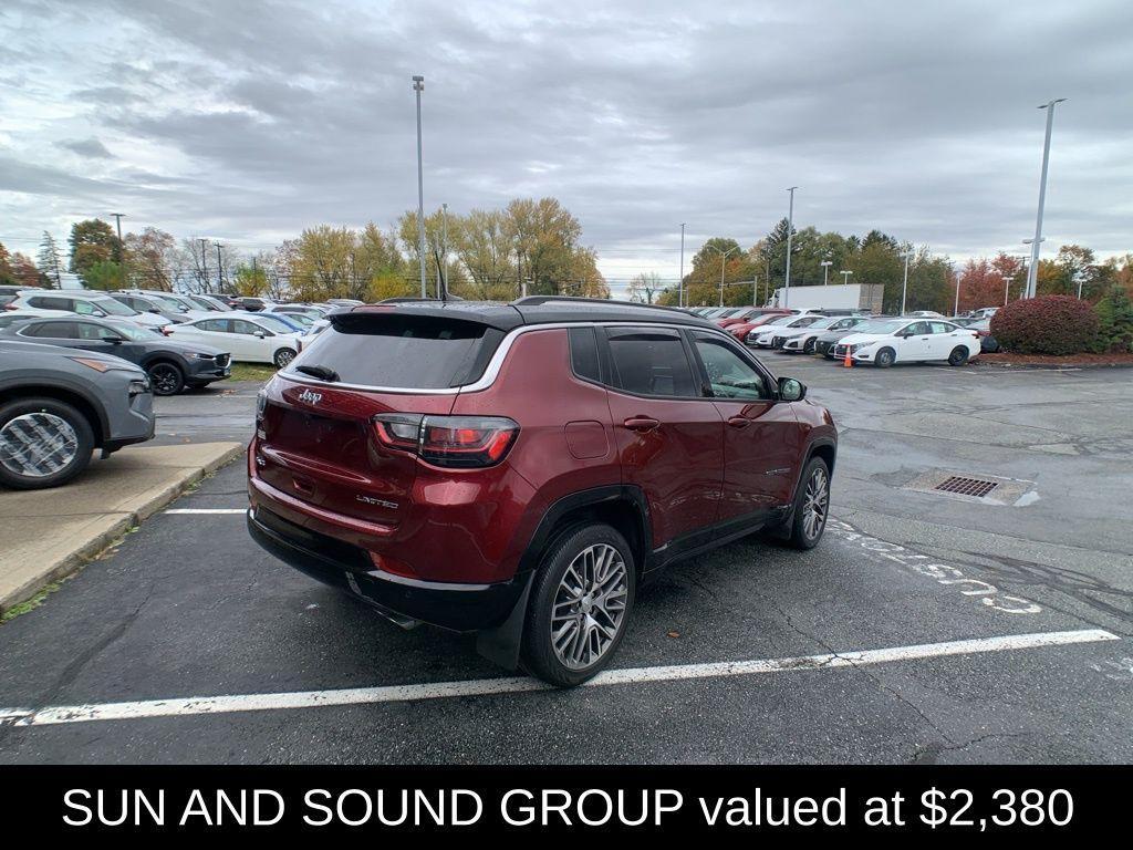 used 2022 Jeep Compass car, priced at $22,497