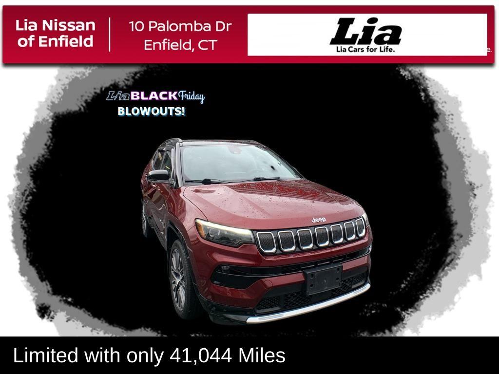 used 2022 Jeep Compass car, priced at $22,497