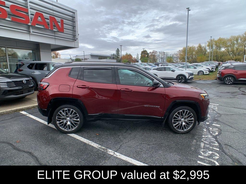 used 2022 Jeep Compass car, priced at $22,497