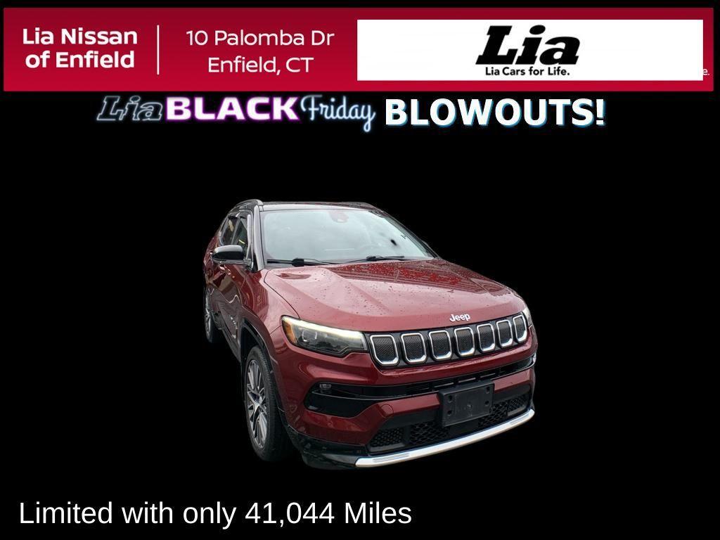 used 2022 Jeep Compass car, priced at $22,497
