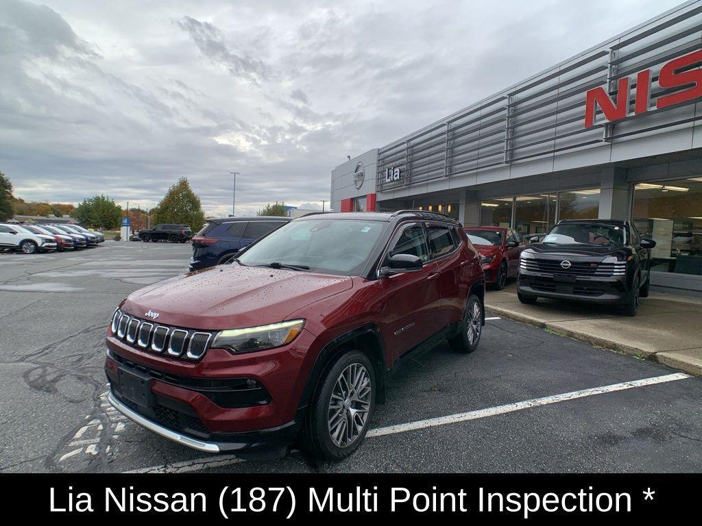used 2022 Jeep Compass car, priced at $22,497
