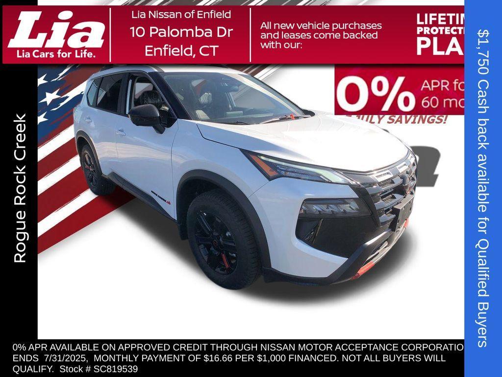 new 2025 Nissan Rogue car, priced at $33,670