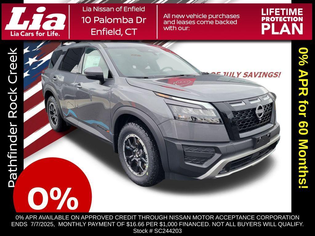 new 2025 Nissan Pathfinder car, priced at $44,519