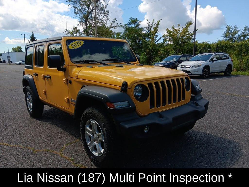 used 2019 Jeep Wrangler Unlimited car, priced at $23,999