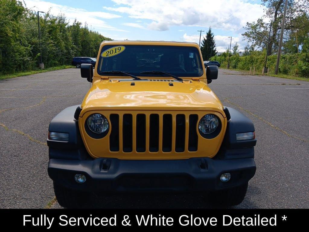 used 2019 Jeep Wrangler Unlimited car, priced at $23,999