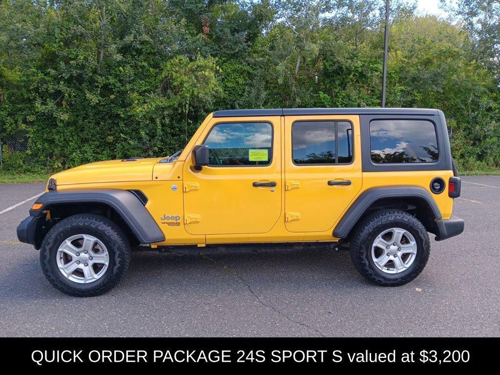 used 2019 Jeep Wrangler Unlimited car, priced at $23,999