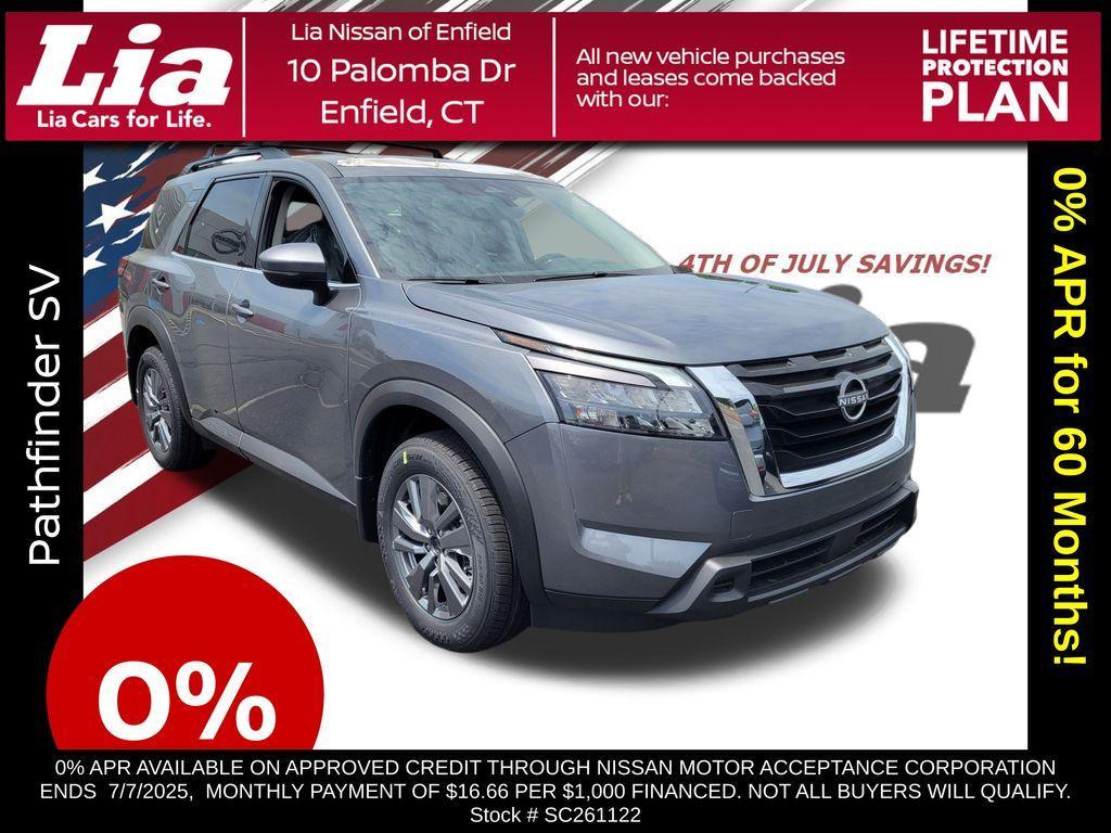 new 2025 Nissan Pathfinder car, priced at $43,165