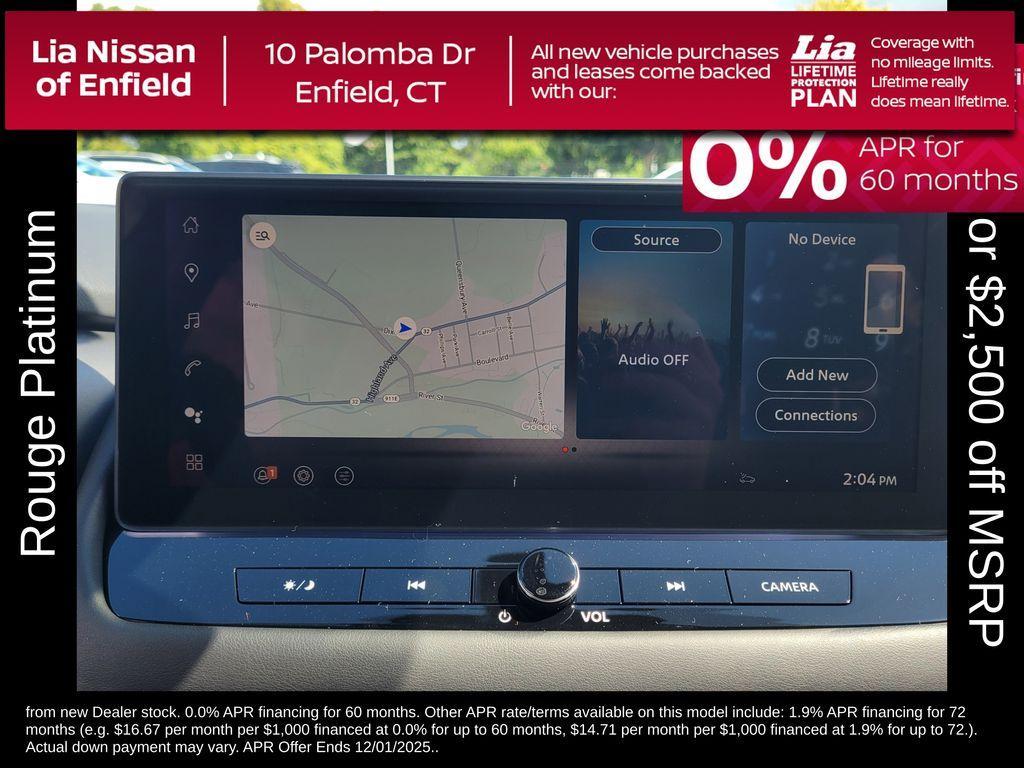 new 2026 Nissan Rogue car, priced at $39,066