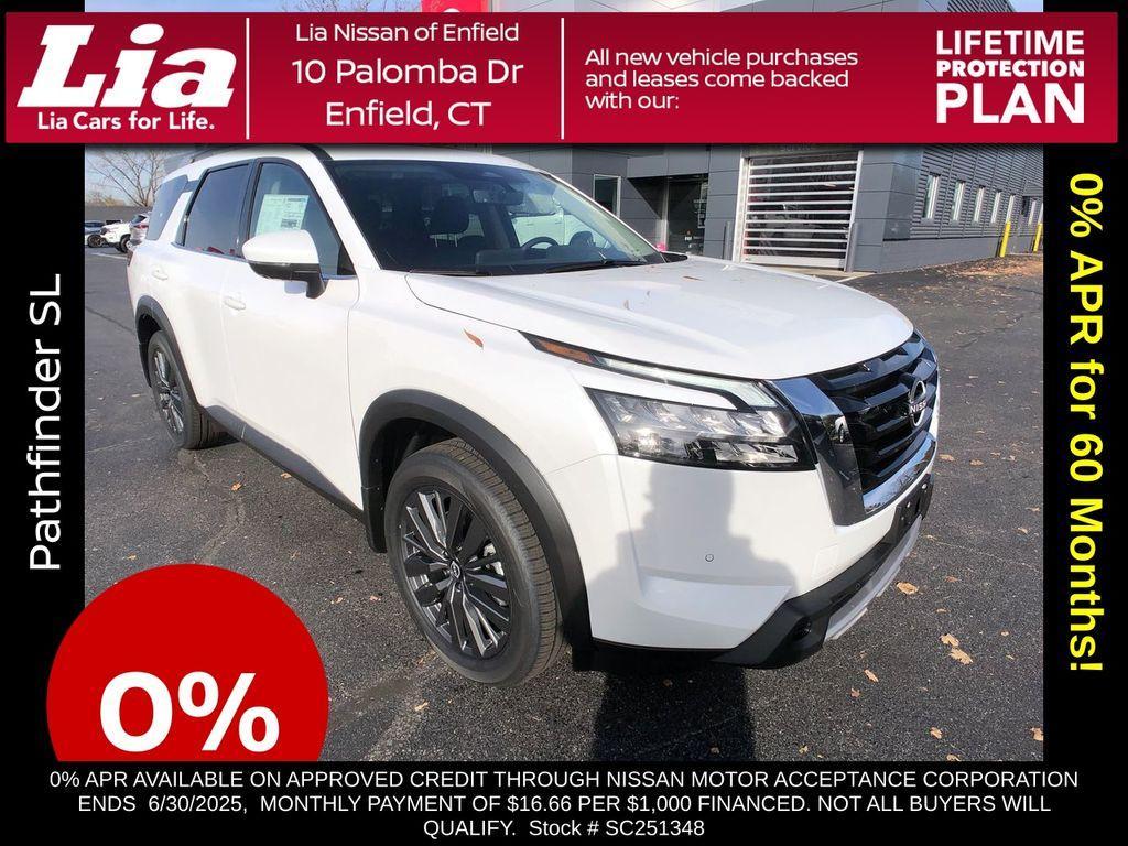 new 2025 Nissan Pathfinder car, priced at $50,005