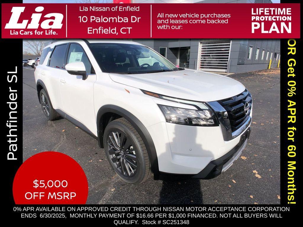 new 2025 Nissan Pathfinder car, priced at $50,005