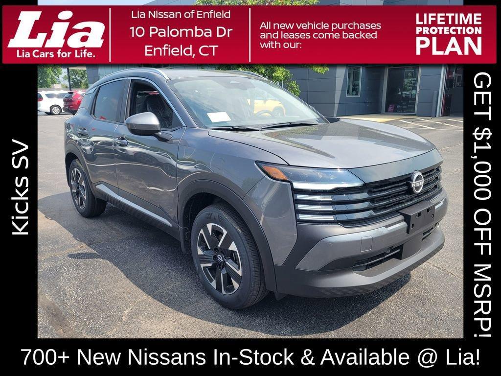 new 2025 Nissan Kicks car, priced at $27,680