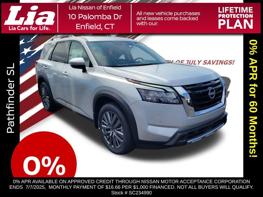 new 2025 Nissan Pathfinder car, priced at $47,701
