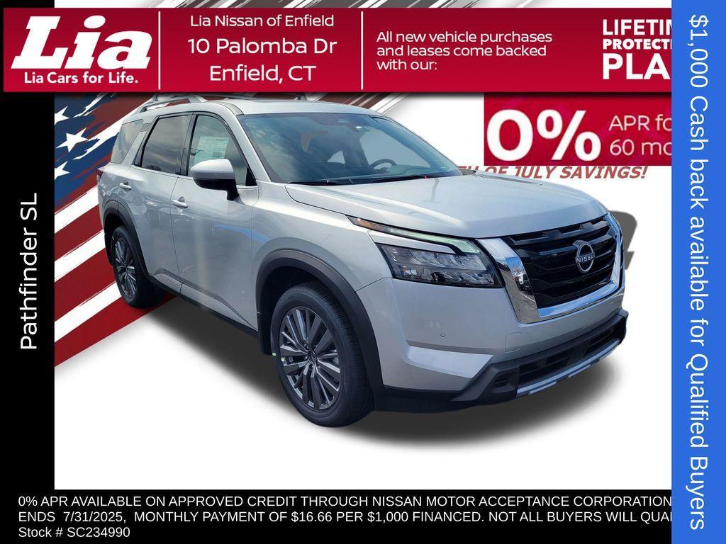 new 2025 Nissan Pathfinder car, priced at $47,725