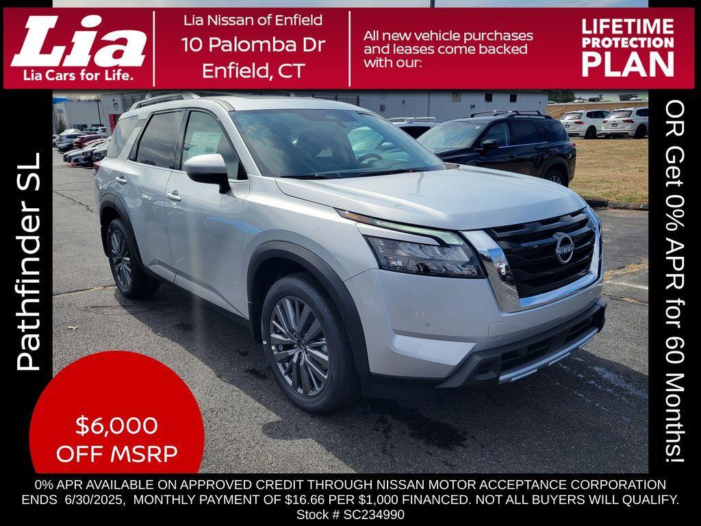 new 2025 Nissan Pathfinder car, priced at $50,725