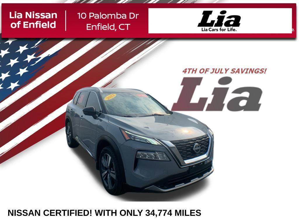 used 2023 Nissan Rogue car, priced at $26,499