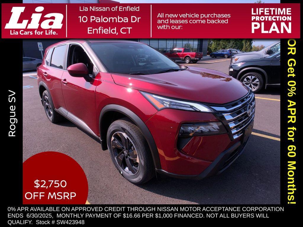 new 2025 Nissan Rogue car, priced at $33,835