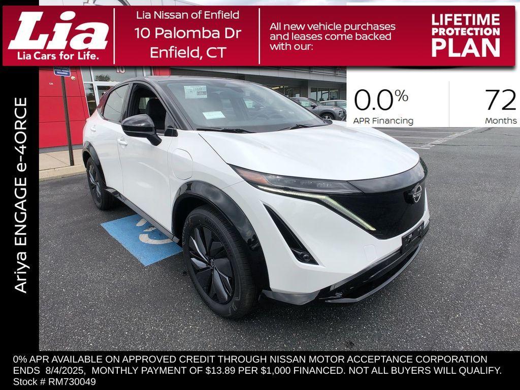 new 2024 Nissan ARIYA car, priced at $28,750