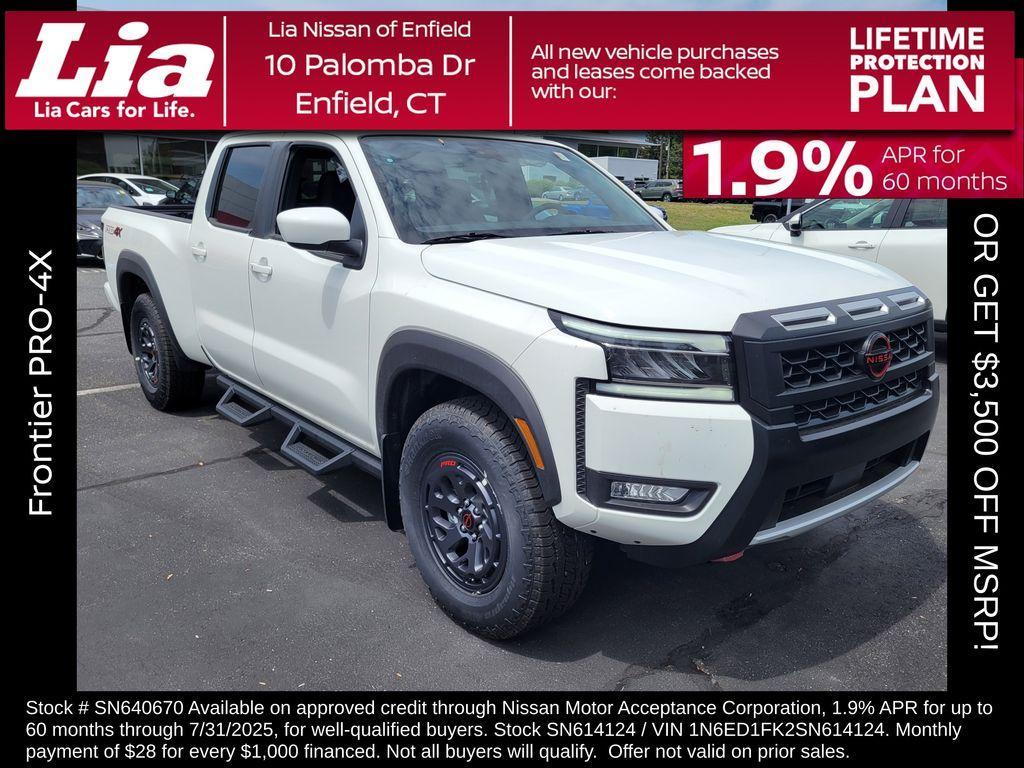 new 2025 Nissan Frontier car, priced at $44,140