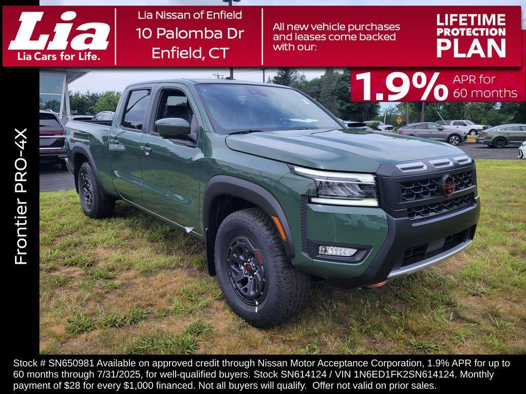 new 2025 Nissan Frontier car, priced at $49,120