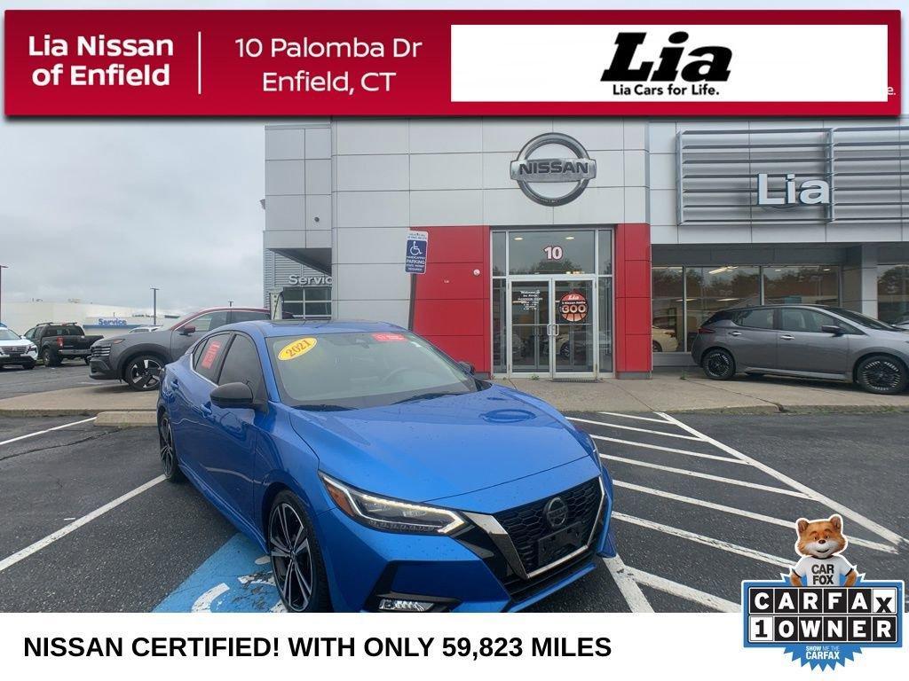 used 2021 Nissan Sentra car, priced at $17,957
