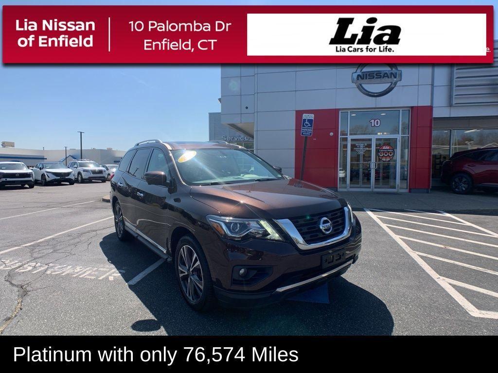 used 2020 Nissan Pathfinder car, priced at $22,407