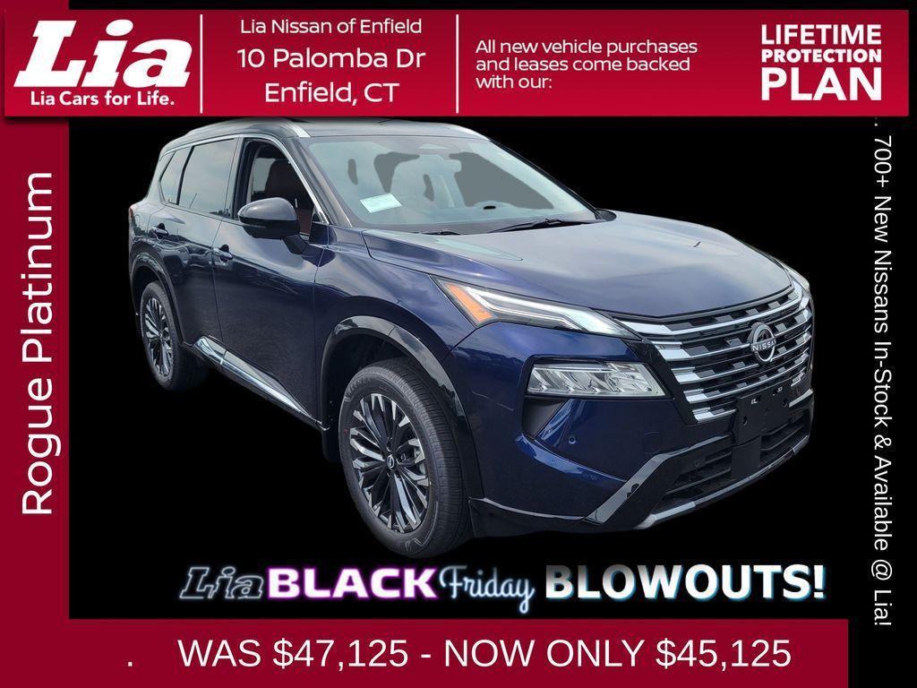new 2025 Nissan Rogue car, priced at $45,125