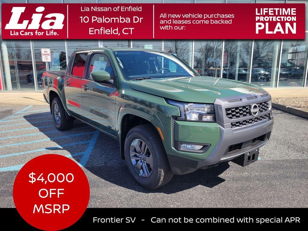 new 2025 Nissan Frontier car, priced at $38,116