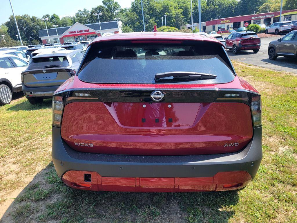 new 2025 Nissan Kicks car, priced at $27,399