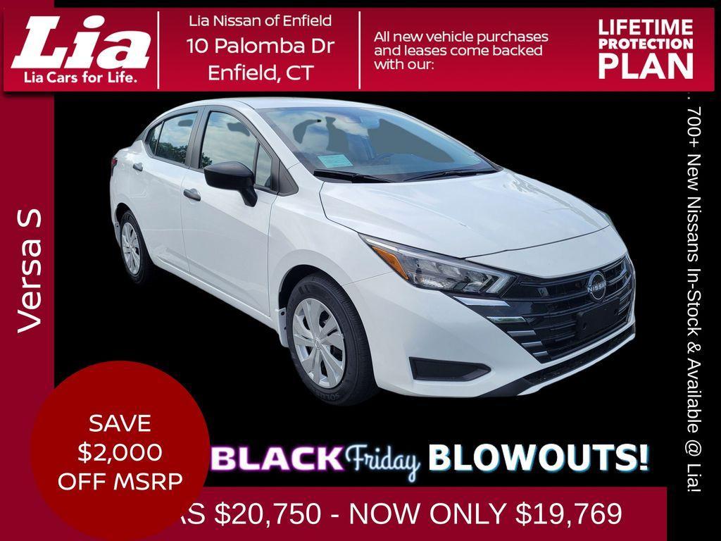 new 2025 Nissan Versa car, priced at $19,769