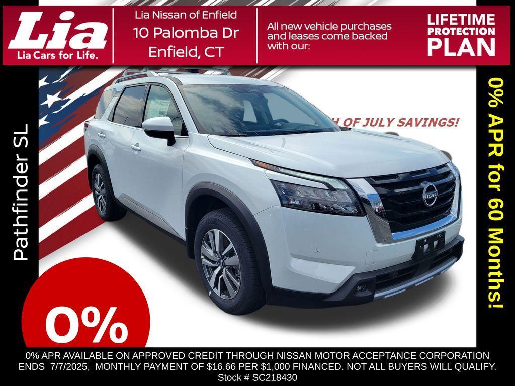 new 2025 Nissan Pathfinder car, priced at $45,593
